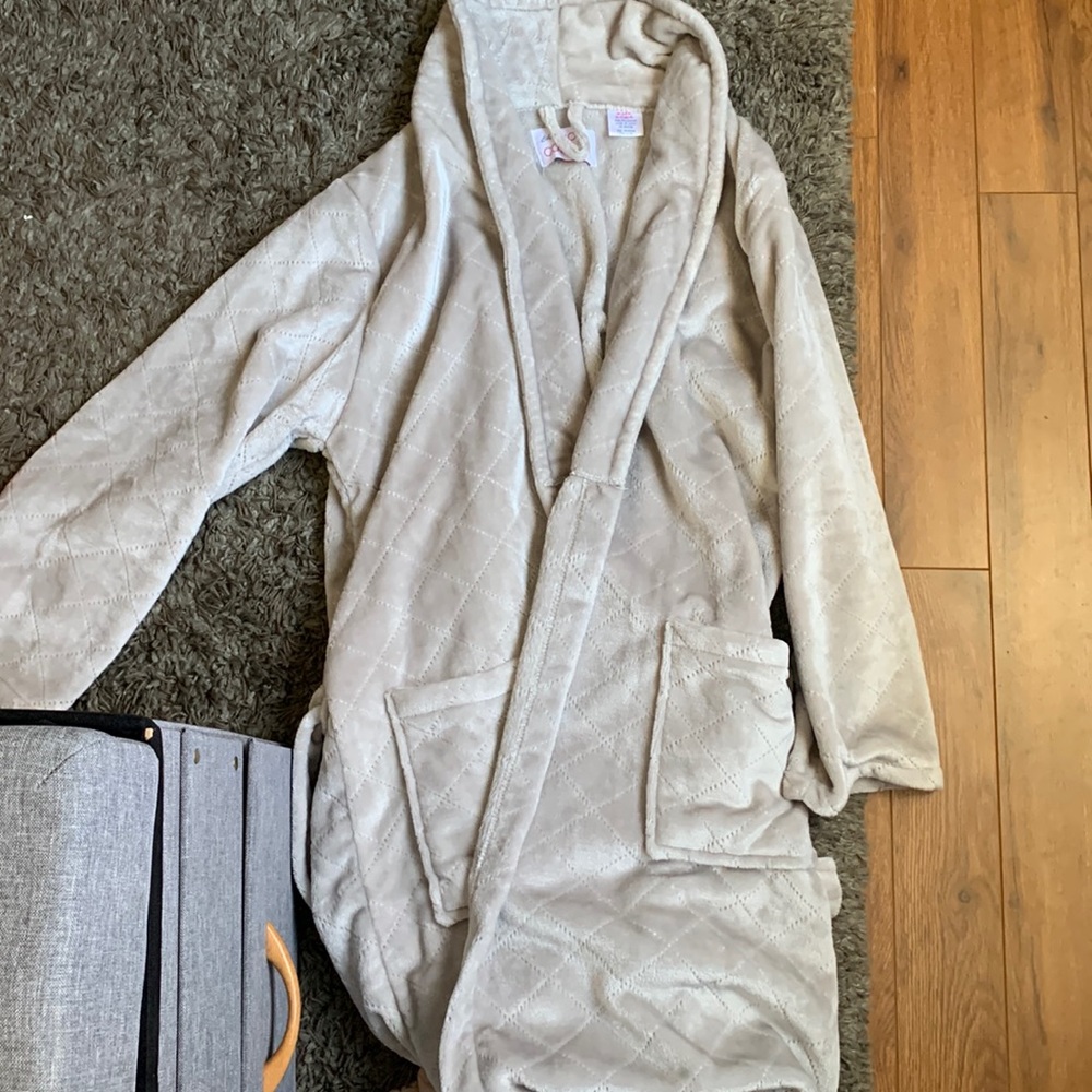 Classic cozy bathrobe